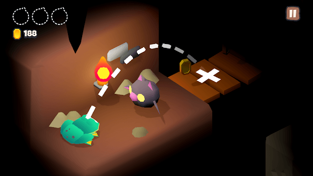 Bạn điều khiển chú ếch dễ thương nhảy qua các khu vực khác nhau trong game Bufo Jump