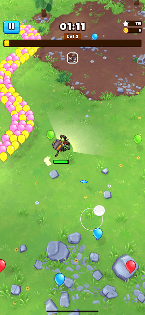 Điều khiển các anh hùng Monkey chiến đấu chống lại từng đợt Bloons