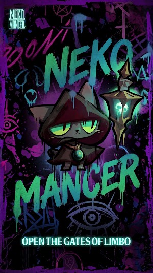 Nekomancer: Tower Defense là game chiến lược phòng thủ tháp phong cách roguelike pha trộn yếu tố huyền bí 