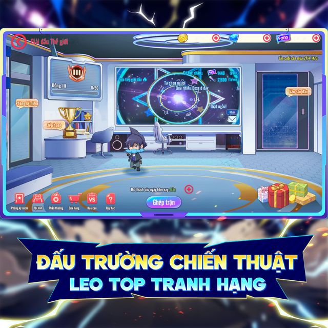 Đấu trường chiến thuật, leo top tranh hạng