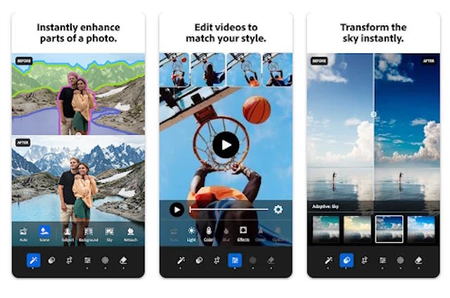 Chỉnh sửa, nâng cao chất lượng ảnh và video nhanh chóng