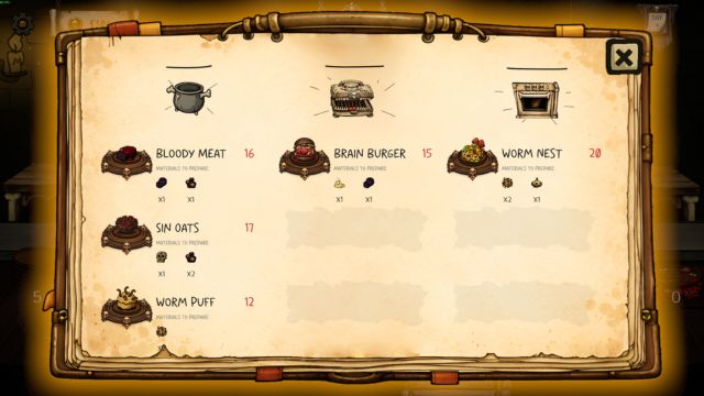 Nấu những món ăn kỳ lạ cho những vị khách kỳ quặc của Fine Dying game