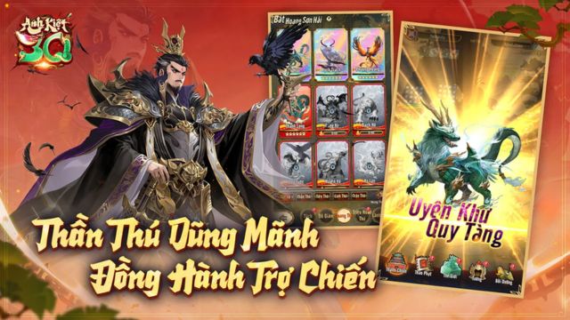 Thần Thú dũng mãnh, đồng hành trợ chiến