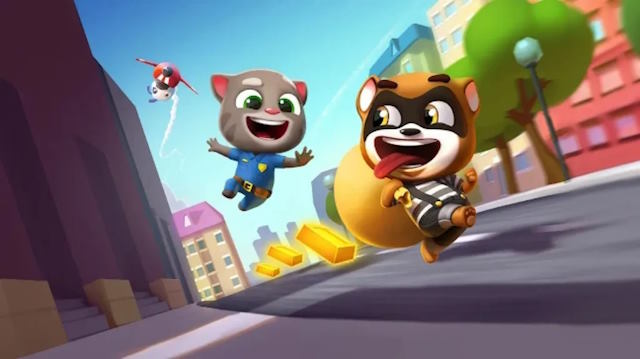 Trải nghiệm Talking Tom Gold Run trên trình duyệt mà không cần tải game về máy