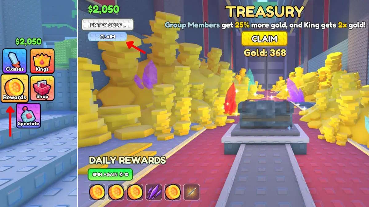 Đổi code King Tower