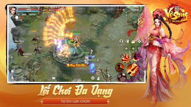 Lối chơi đa dạng, tự do lựa chọn