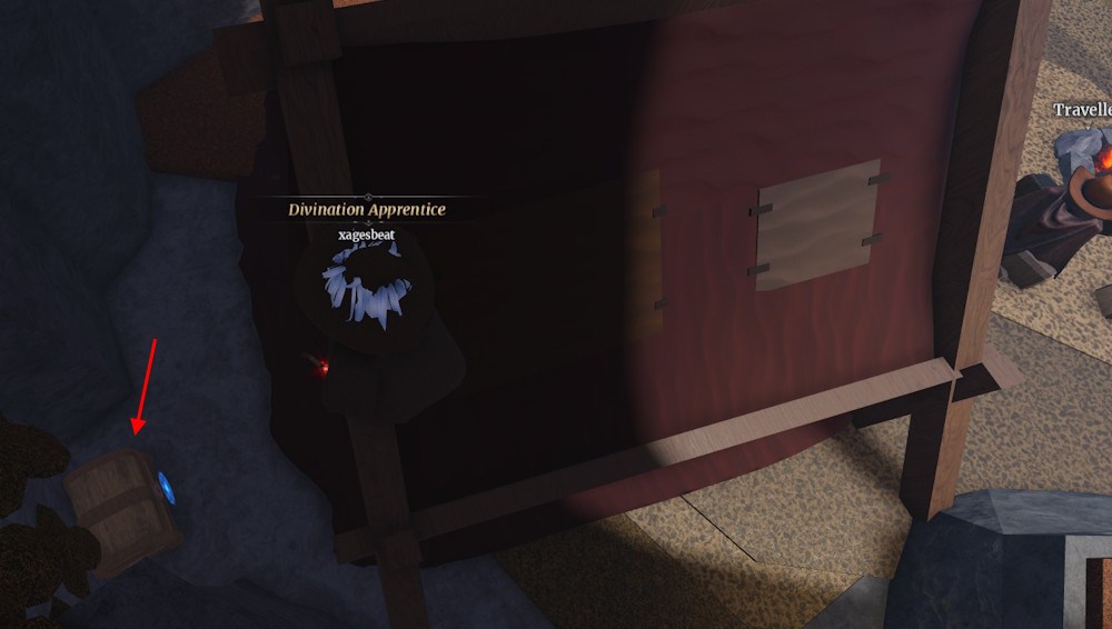 Wizard Alchemy chest location 7