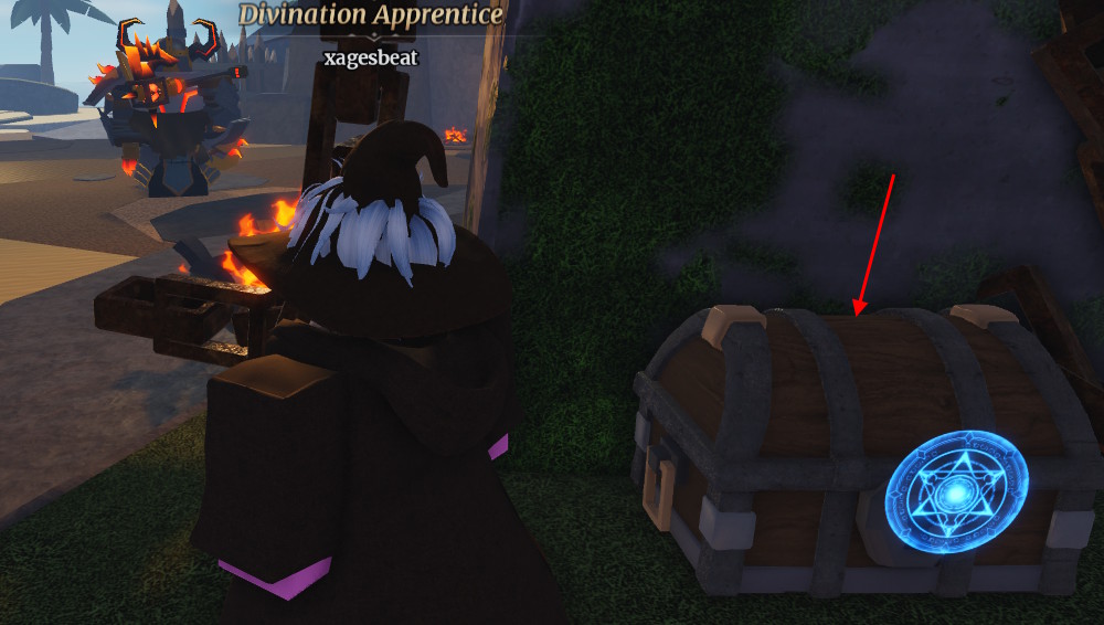 Wizard Alchemy chest location 8