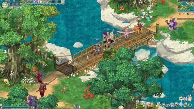 Lối chơi của Angels Online Global kết hợp giữa MMORPG với phiêu lưu giả tưởng