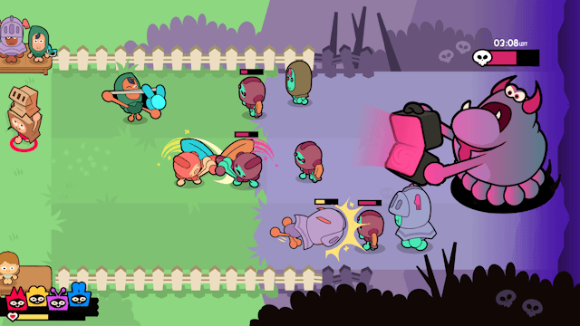 Friendship Vs The World là game hành động thủ thành co-op dành cho từ 1 đến 4 người chơi