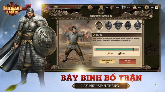 Bày binh bố trận, lấy mưu định thắng