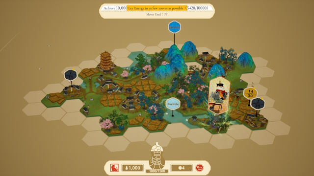 Qianli: The Vastscape Scroll là game xây dựng phong cách phương Đông