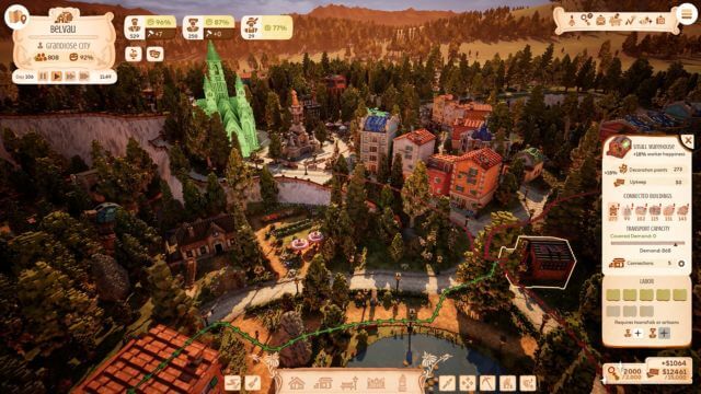 Khám phá các chế độ cốt truyện, chiến dịch và sandbox sáng tạo trong Town to City game