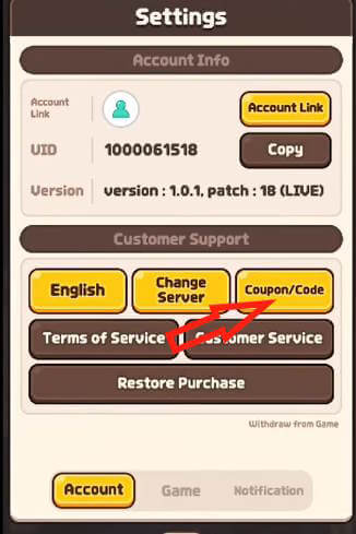 Hướng dẫn nhập code Dragon Village 3