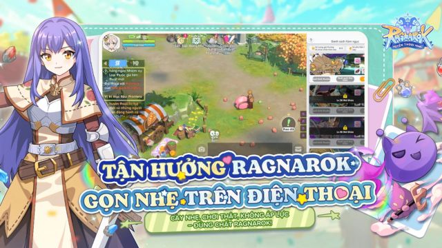 Tận hưởng Ragnarok gọn nhẹ trên điện thoại