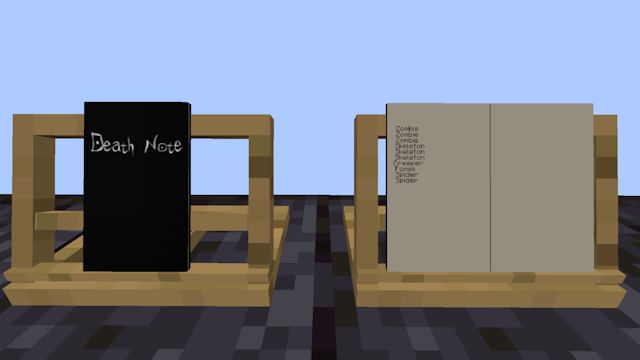 Death Note: Reborn Mod là Mod Minecraft lấy cảm hứng từ Anime Death Note