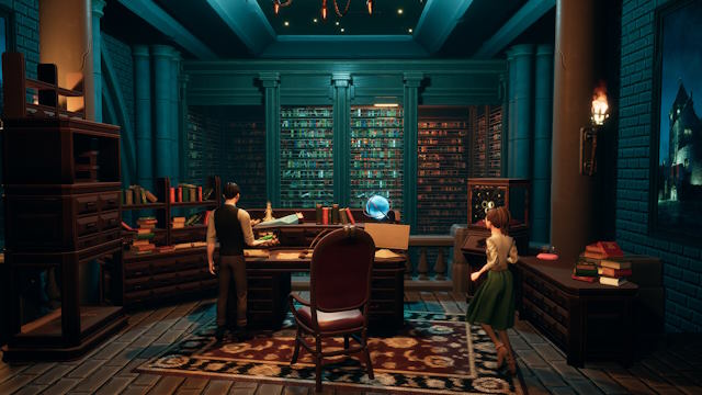 Inkwellers là game phiêu lưu giải đố hợp tác 2 người chơi