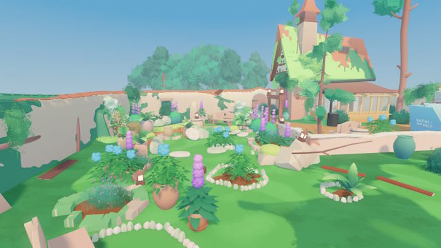 Pottering là game làm vườn thư giãn nhiều người chơi