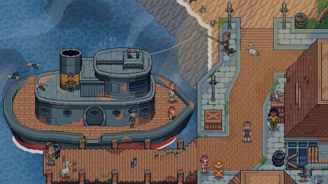 Tideborne Haven là game nhập vai mô phỏng cuộc sống gợi nhớ đến Stardew Valley