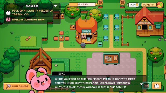Papaya Plaza là game xây dựng thành phố cực dễ thương