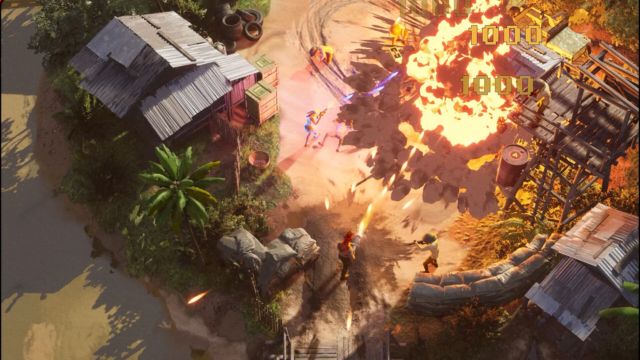 Wolf Commando là game bắn súng quân sự top-down nhấn mạnh vào tốc độ và hỏa lực