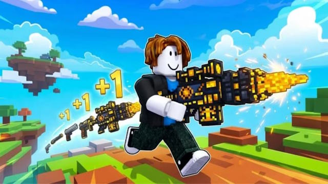 +1 Gun Evolution là game bắn súng hấp dẫn trên Roblox
