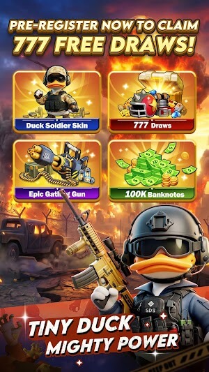 Duck Survival cho bạn chiến đấu cùng những chiến binh vịt nhỏ bé nhưng mạnh mẽ
