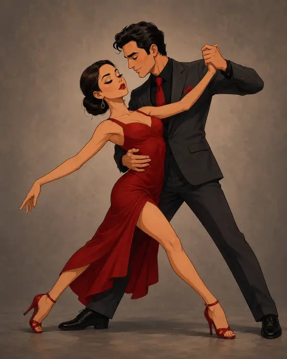 Cặp đôi nhảy điệu tango