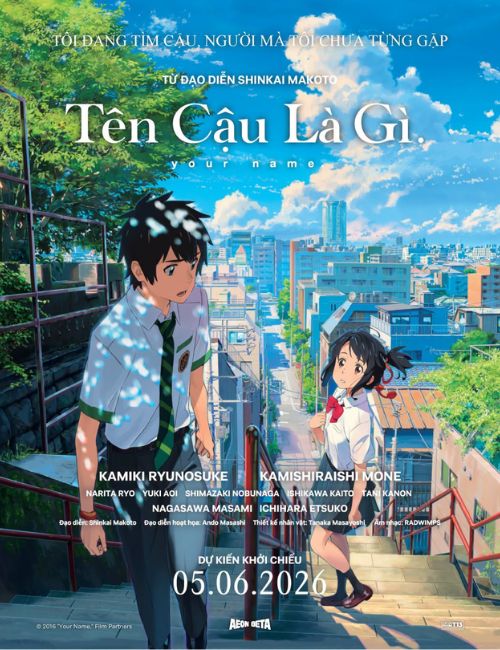 Poster phim Tên cậu là gì