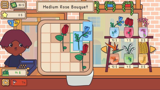 Trang trí cửa hàng hoa Bloomino và mở khóa những loài hoa mới