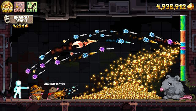 Fortune Mill là game clicker tăng tiến có lối chơi độc đáo