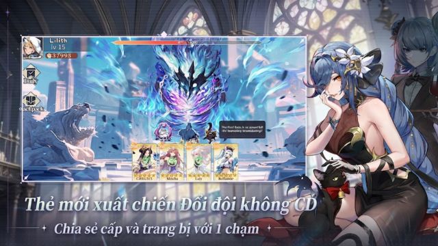 Thẻ mới xuất chiến đổi đội không CD