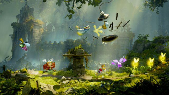 Thế giới game Rayman Legends Retold được thiết kế theo phong cách Ghibli đậm chất cổ tích