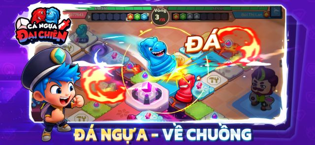 Game chiến thuật lối chơi đá ngược về chuồng