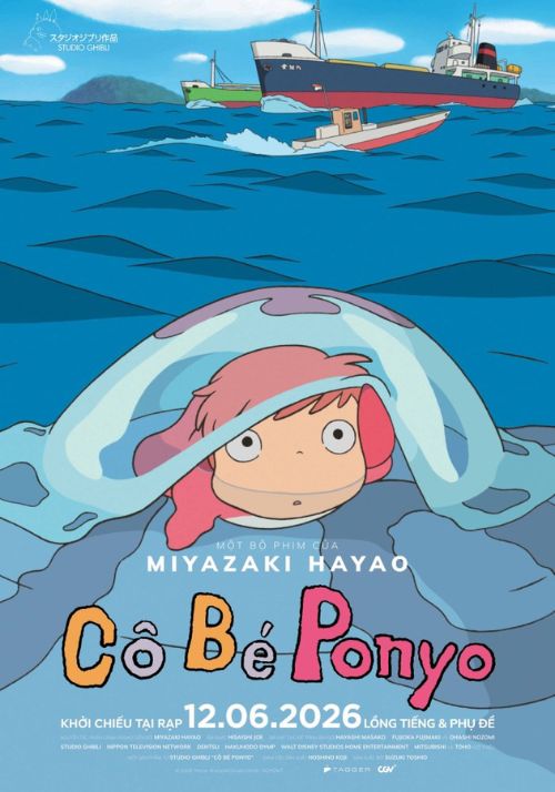 Poster phim Cô bé Ponyo