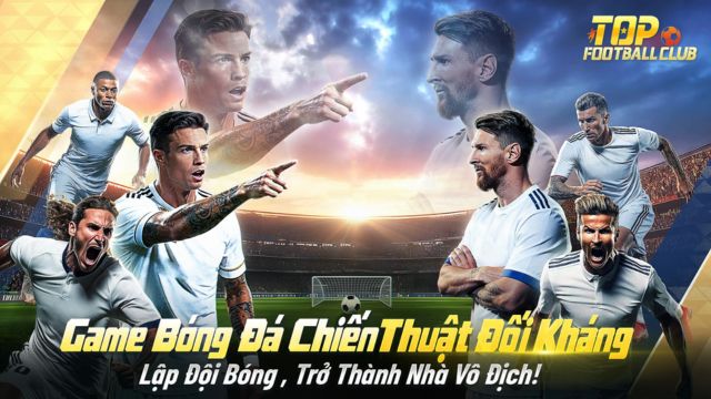 Game bóng đá chiến thuật đối kháng, lập đội bóng, trở thành nhà vô địch