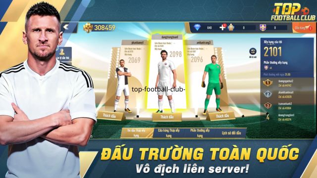 Hoạt động đấu trường toàn quốc, vô địch liên server
