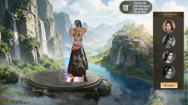 Hệ thống môn phái quen thuộc và đa dạng để lựa chọn