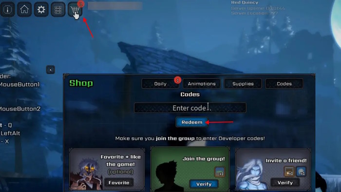 Đổi code VV ULTIMATUM