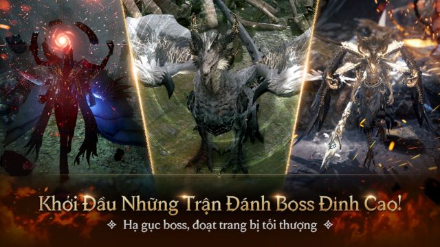 Khởi đầu những trận đánh boss đỉnh cao