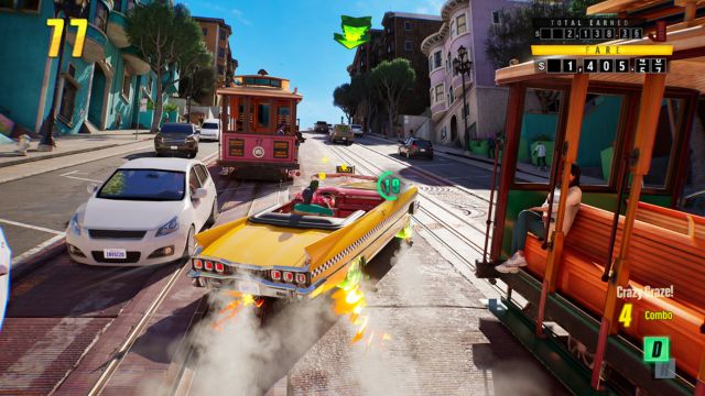 Crazy Taxi: World Tour là game đua xe taxi điên trên khắp thế giới cùng tài xế Axel
