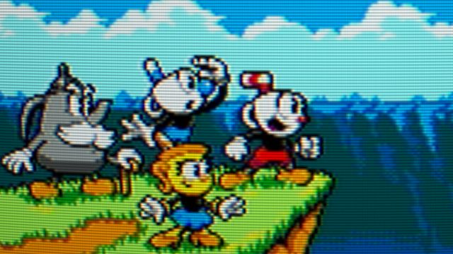 Lối chơi của Mighty Cuphead Adventure game thiên về đi cảnh 2D tốc độ cao