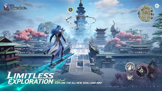 Khám phá các bản đồ Đấu La Đại Lục trong game Soul Land: Awakening World