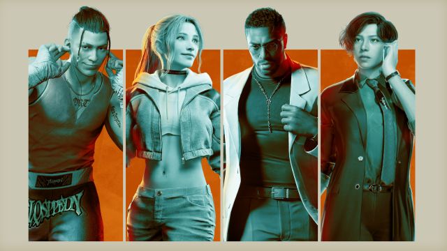 Dàn nhân vật với tạo hình mới mẻ, hiện đại trong Virtua Fighter Crossroads game