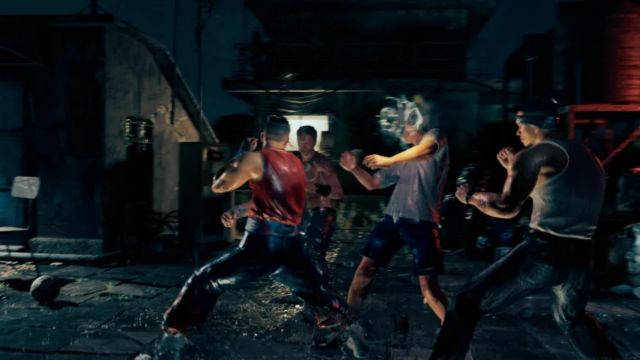 Chế độ nhiều người chơi trong Virtua Fighter Crossroad