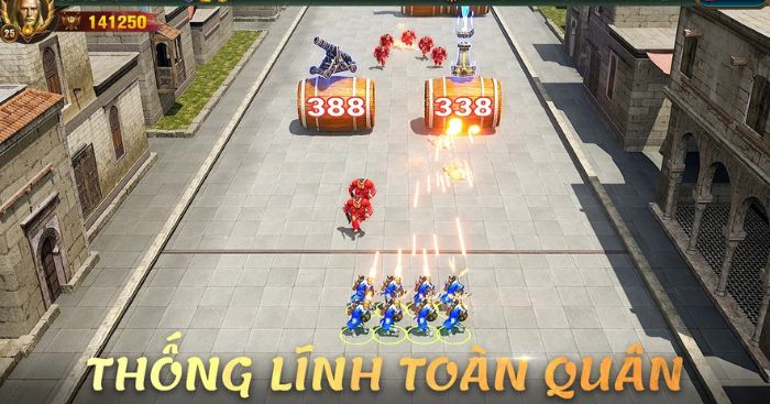 Thống lĩnh toàn quân với hơn 30 loại quân đội chiến đấu 
