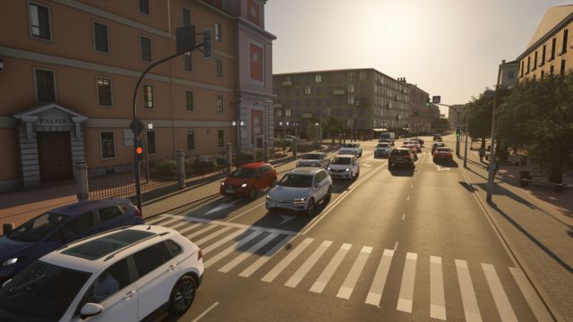 City Car Driving có bản nâng cấp lớn số 5, tập trung vào đối tượng tương tác, AI và hiển thị
