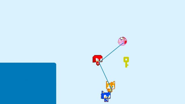 Chơi game SONIC PICO PARK nội bộ hoặc online cho 2-8 người
