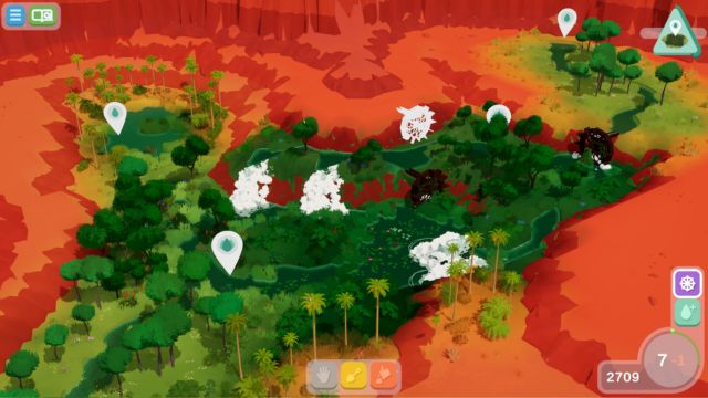 WATERFUL là game mô phỏng chiến lược xây dựng ốc đảo bé nhỏ từ vùng đất chết