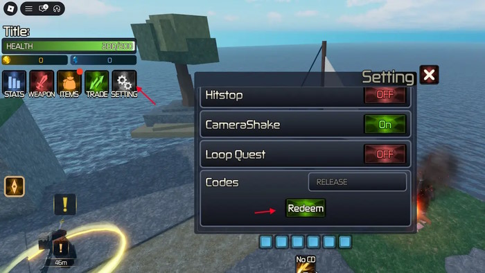 Đổi code Broken Blade